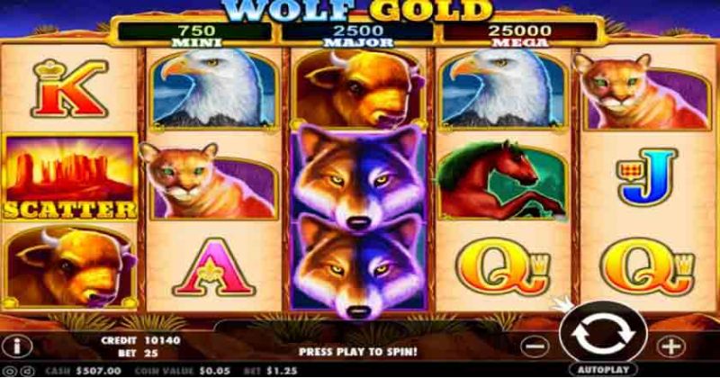 			Wolf Gold: Play Play Play Online Slot Machine picture 2